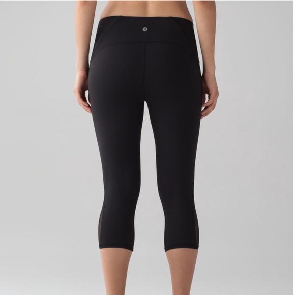 Lululemon Train Times Crop (17") - Black - Picture 2 of 7